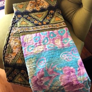 Vintage Kantha Quilt